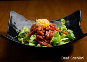 12. Beef Sashimi / 육회